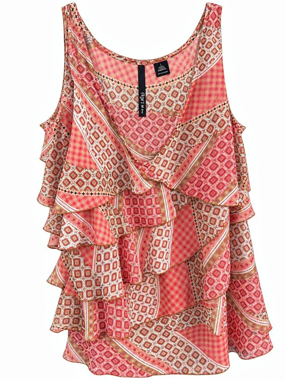 SKYE’s the limit  Top Pink & White